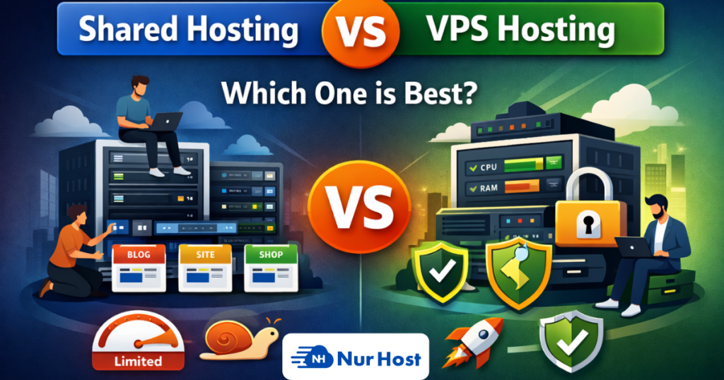 Shared Hosting vs VPS Hosting